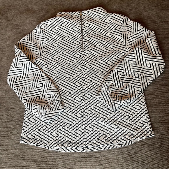 Anthropologie W5 Geometric Textured Blouse - Picture 4 of 5